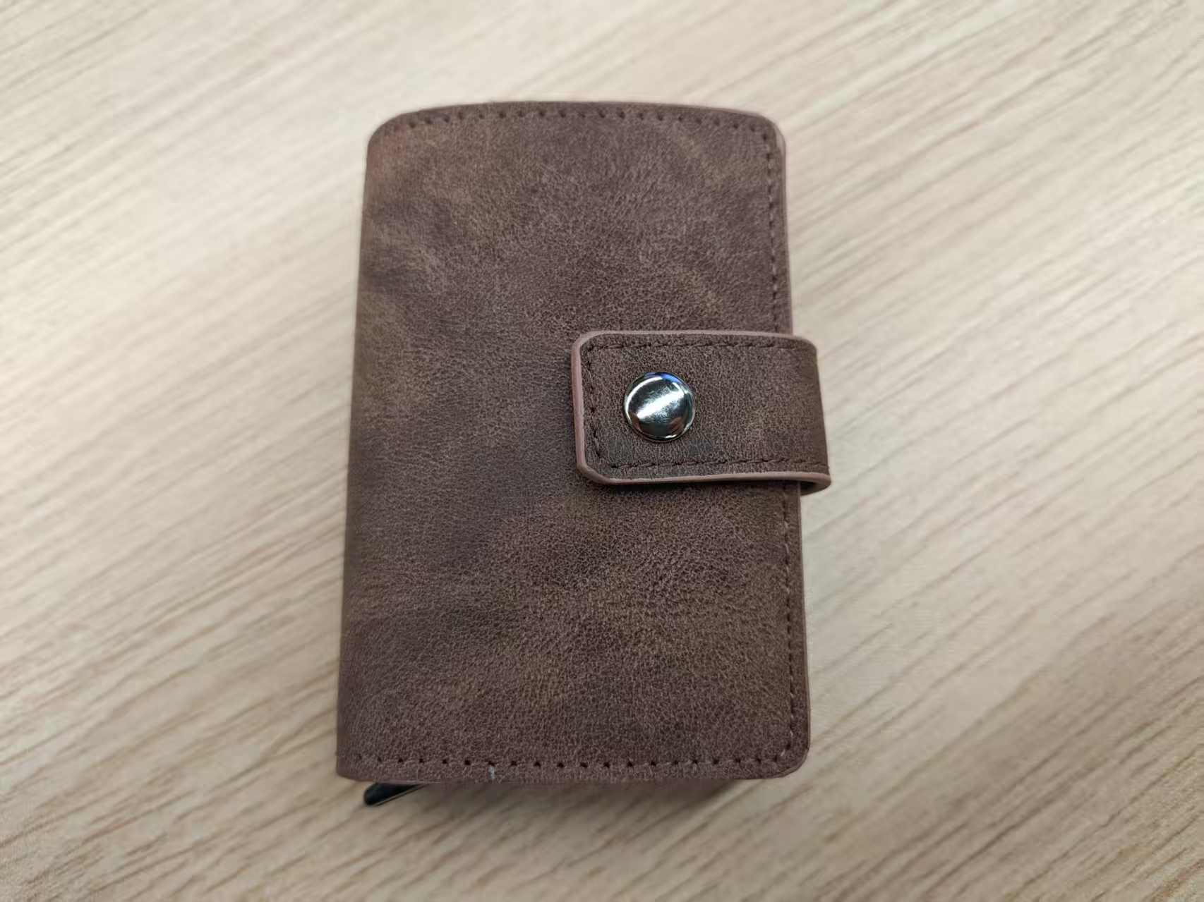 Nieuwste ontwerp multifunctionele RFID-blokkeerkaarthouder voor heren